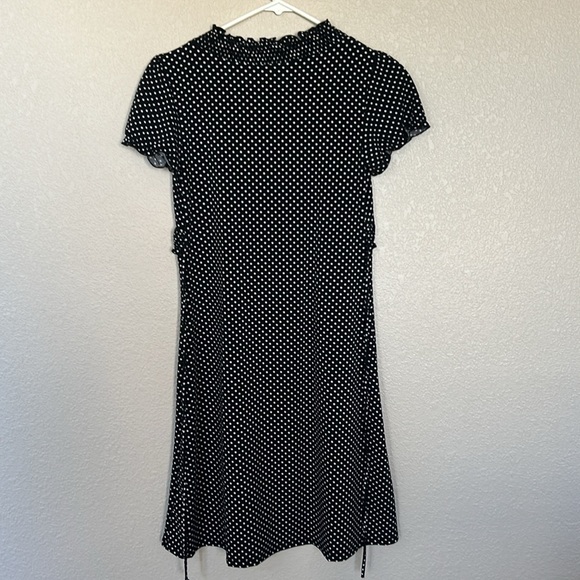 Juniors black polka dot dress from Windsor size medium - Picture 4 of 4